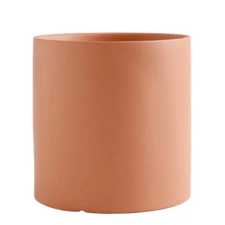 Nordic Cylinder Ceramic Planter