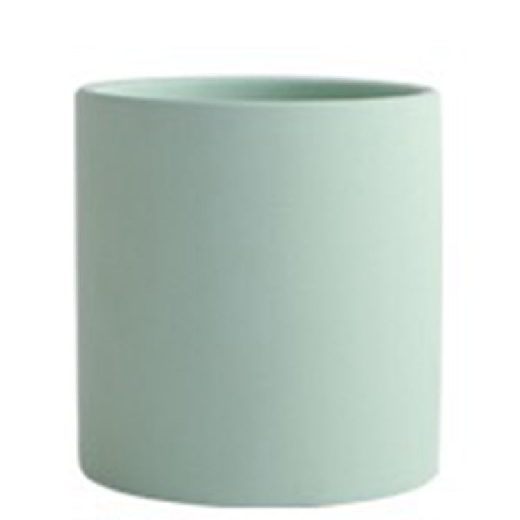 Nordic Cylinder Ceramic Planter