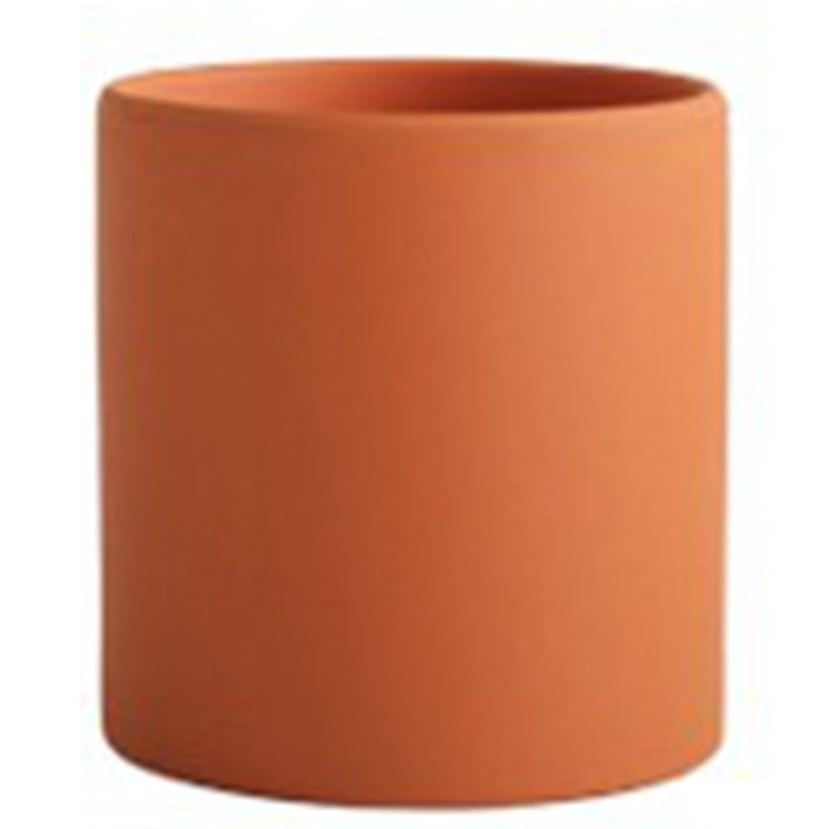 Nordic Cylinder Ceramic Planter