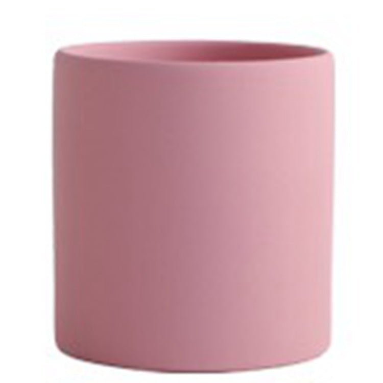 Nordic Cylinder Ceramic Planter