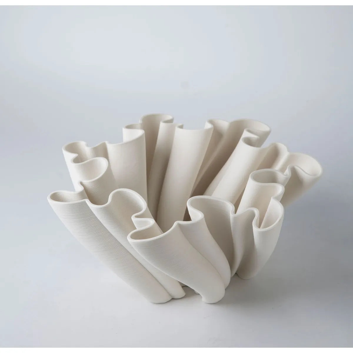 Sculptural Ceramic Vase — Organic Form