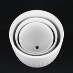 Groove Stoneware Planter Set of Three — product image 7