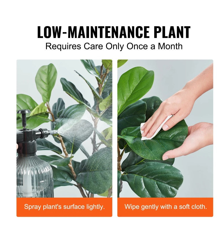 Faux Fiddle Leaf Fig Tree — 6ft