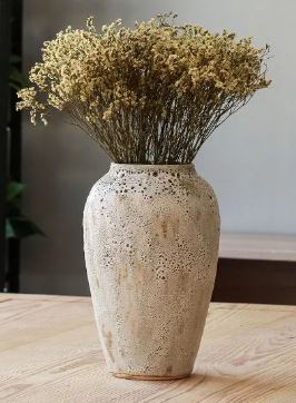 Artisan Ceramic Vase — Raw Earth Collection