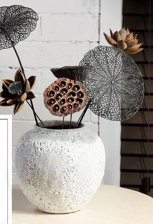Artisan Ceramic Vase — Raw Earth Collection