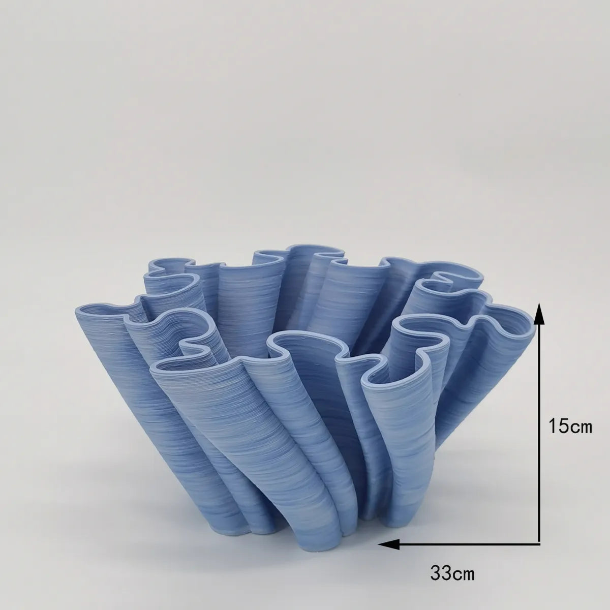 Sculptural Ceramic Vase — Organic Form