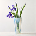 Couture Opaline Glass Vase - Clear - 9.5"H