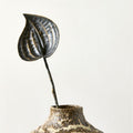 Brass Anthurium Stem 16" - 16"H