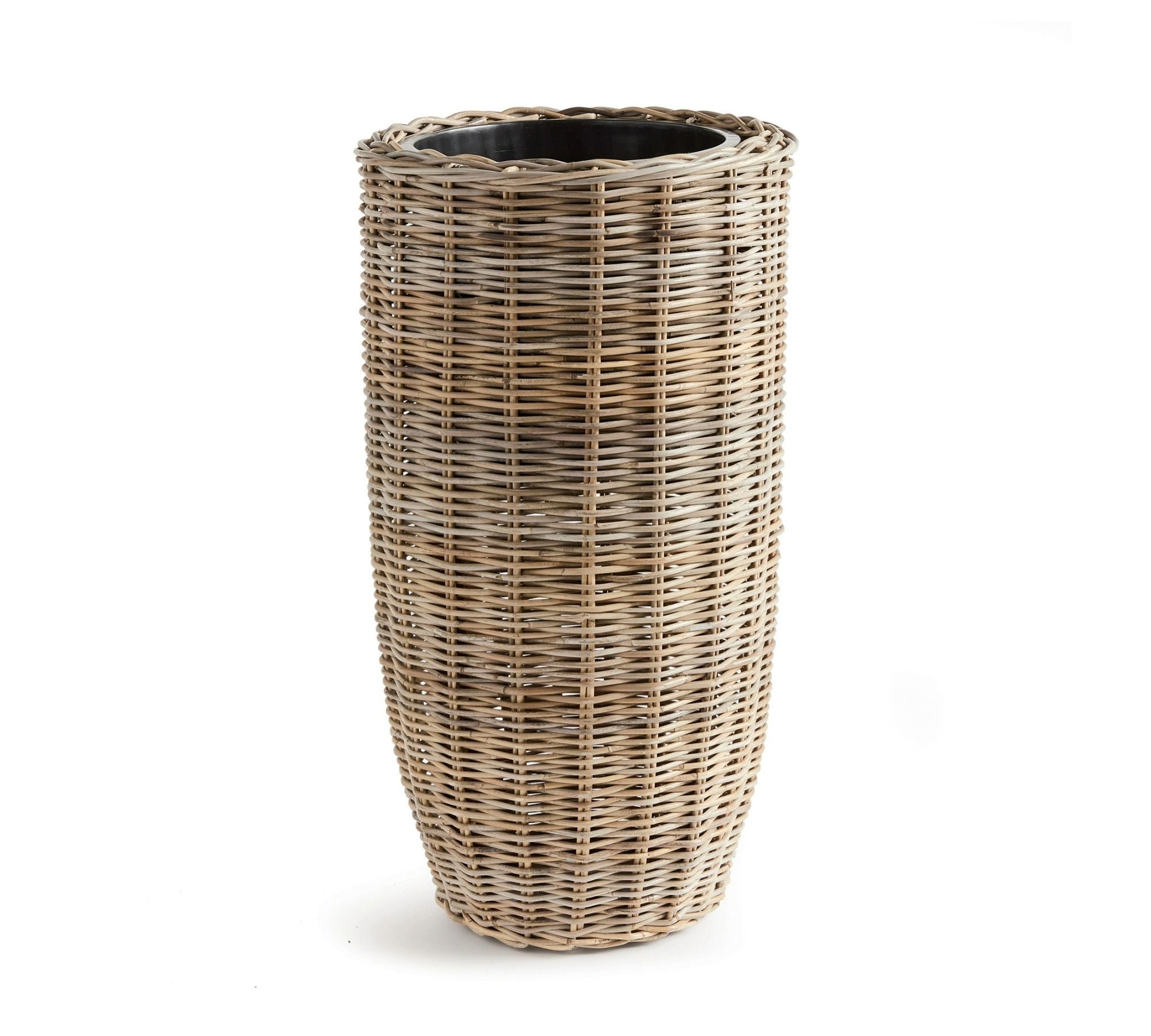 Diego Handwoven Rattan Planter, Small