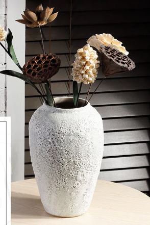 Artisan Ceramic Vase — Raw Earth Collection