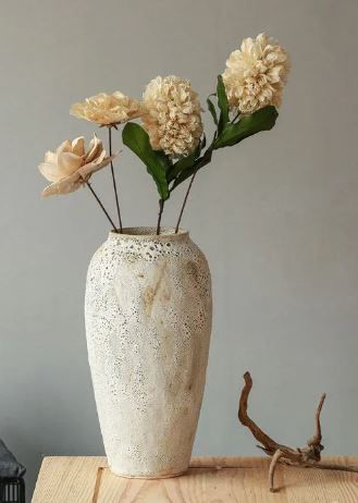 Artisan Ceramic Vase — Raw Earth Collection