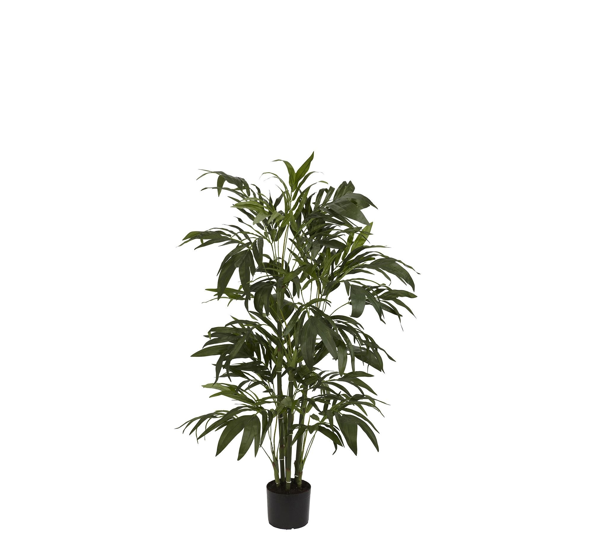 Faux Bamboo Palm Tree, 4'