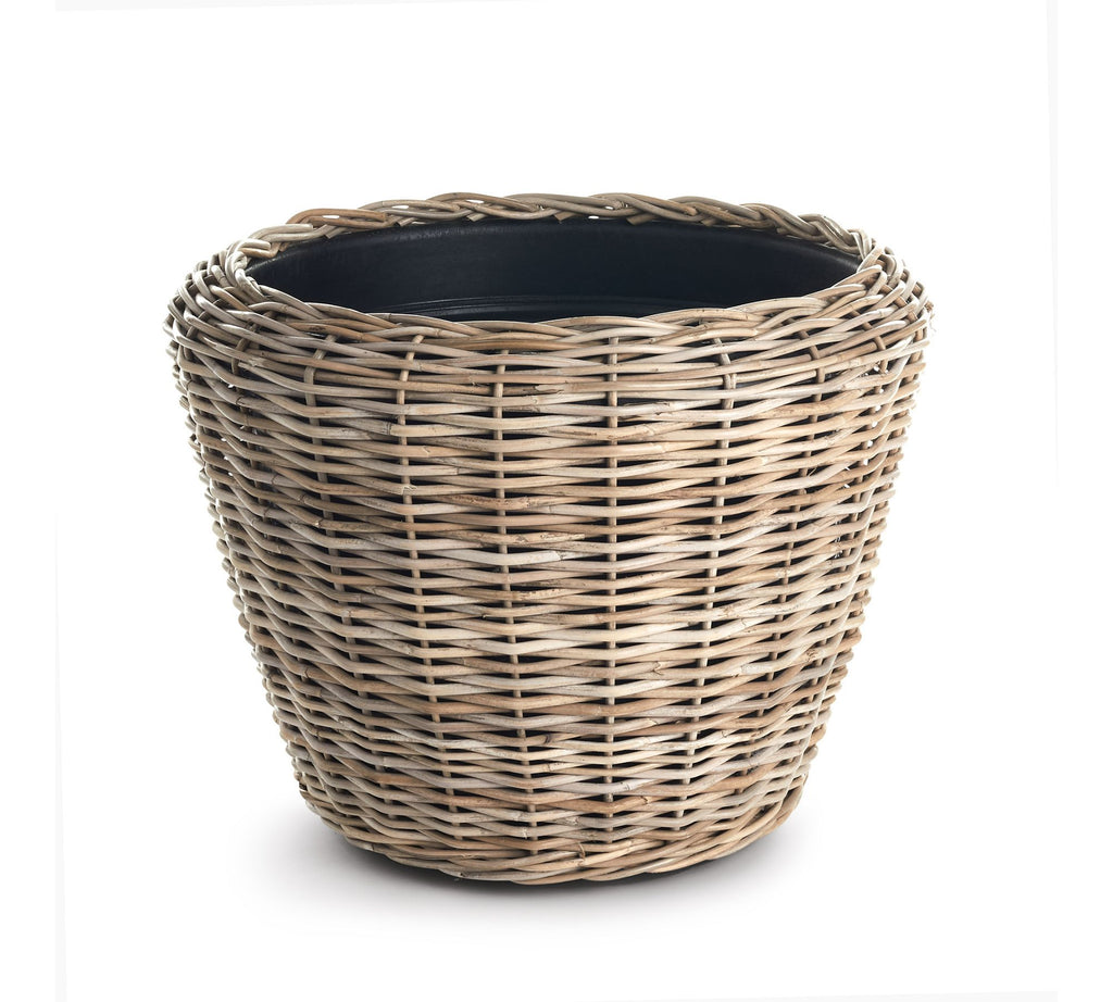 Handcrafted Bridges Woven Basket Planter, 27”