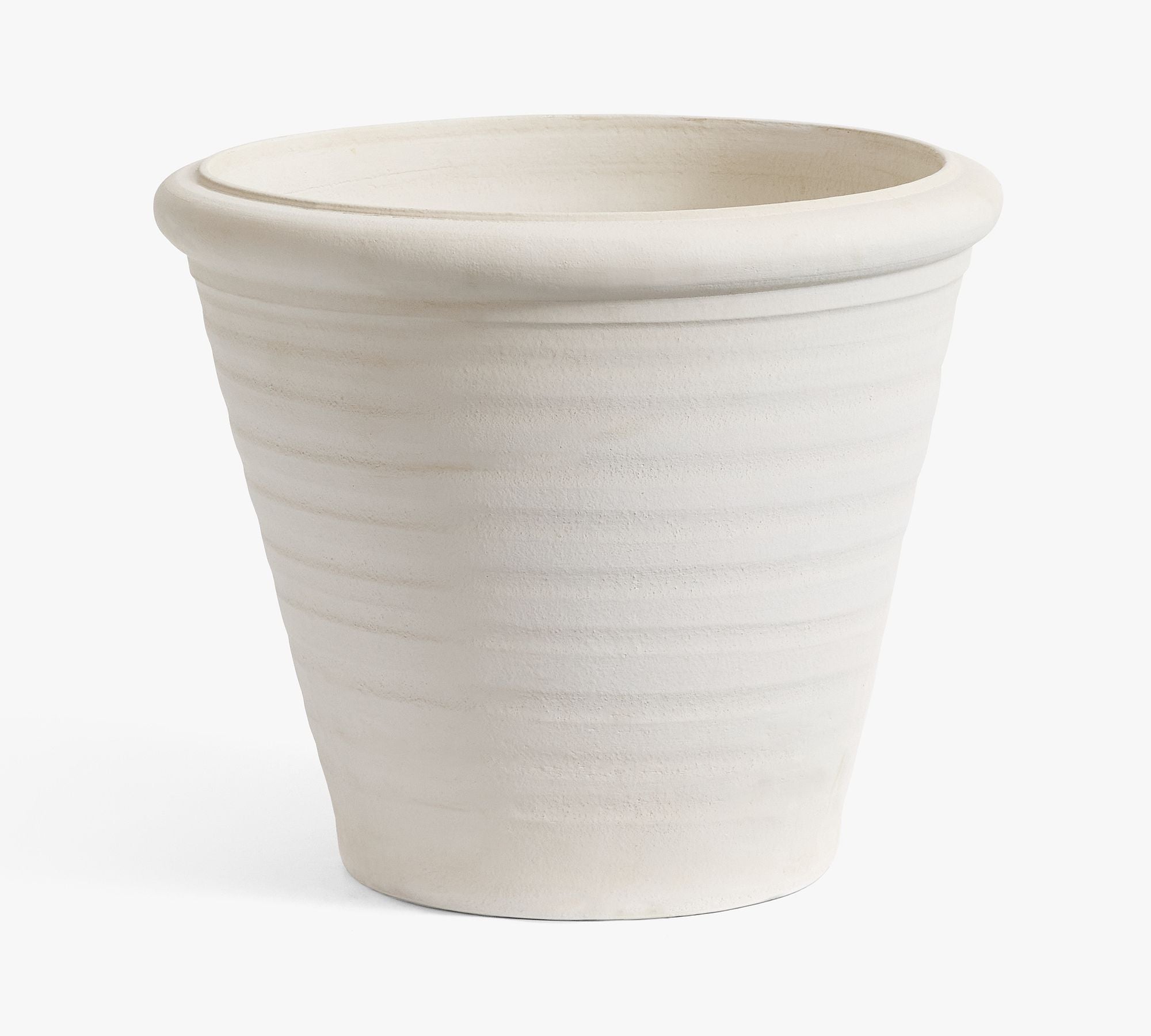 Hayes White Terracotta Planter Small