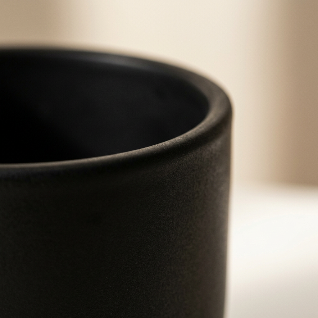 Westcott Planter matte rim detail