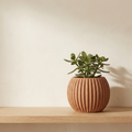 CONCEPT IMAGERY — Verona Melon Pot concept, deep ribbed terracotta melon pot