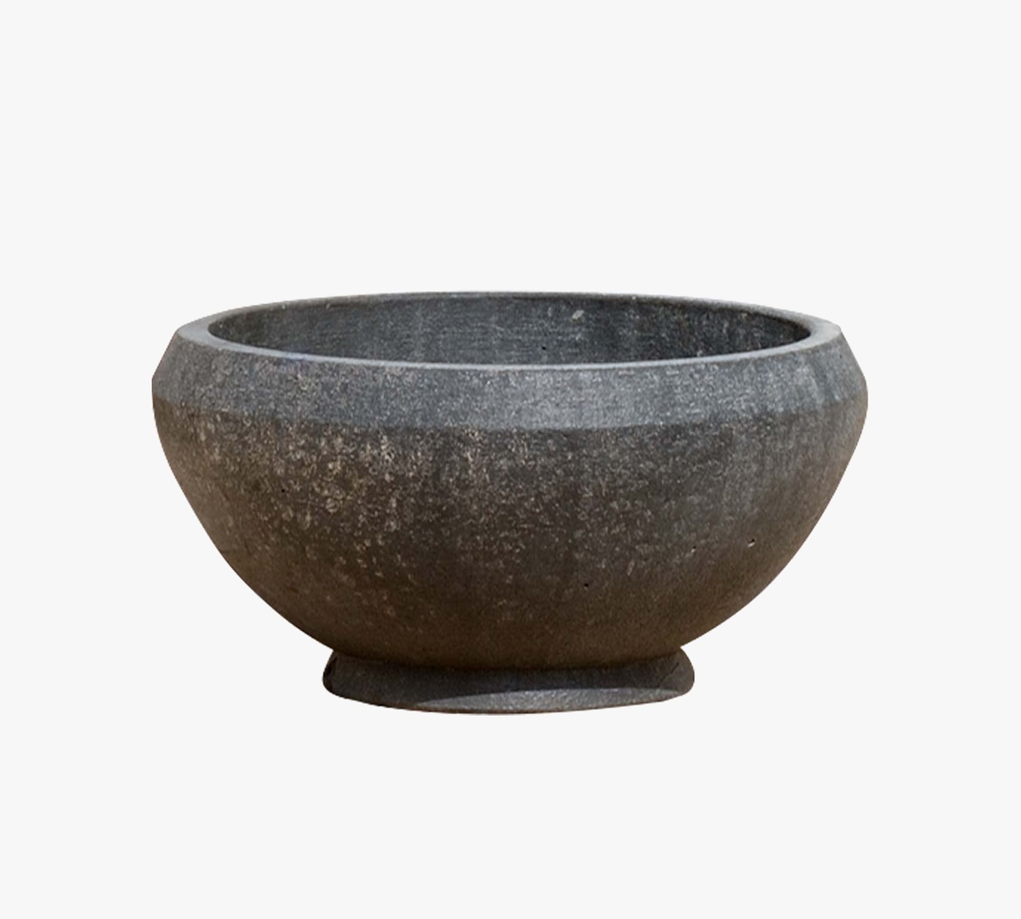Ludlow Bowl Planter, 16"diam.