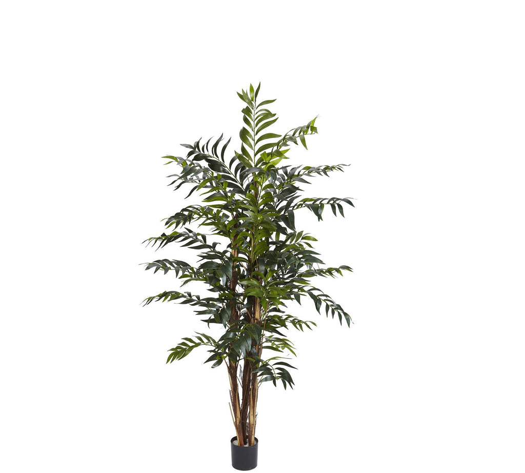 Faux Bamboo Palm Tree, 5'