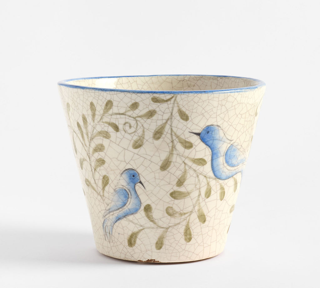 Bird Print Medium Cachepot