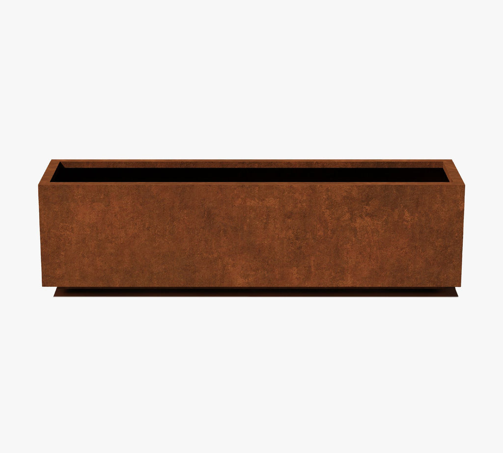 Trough, 60", Corten Steel