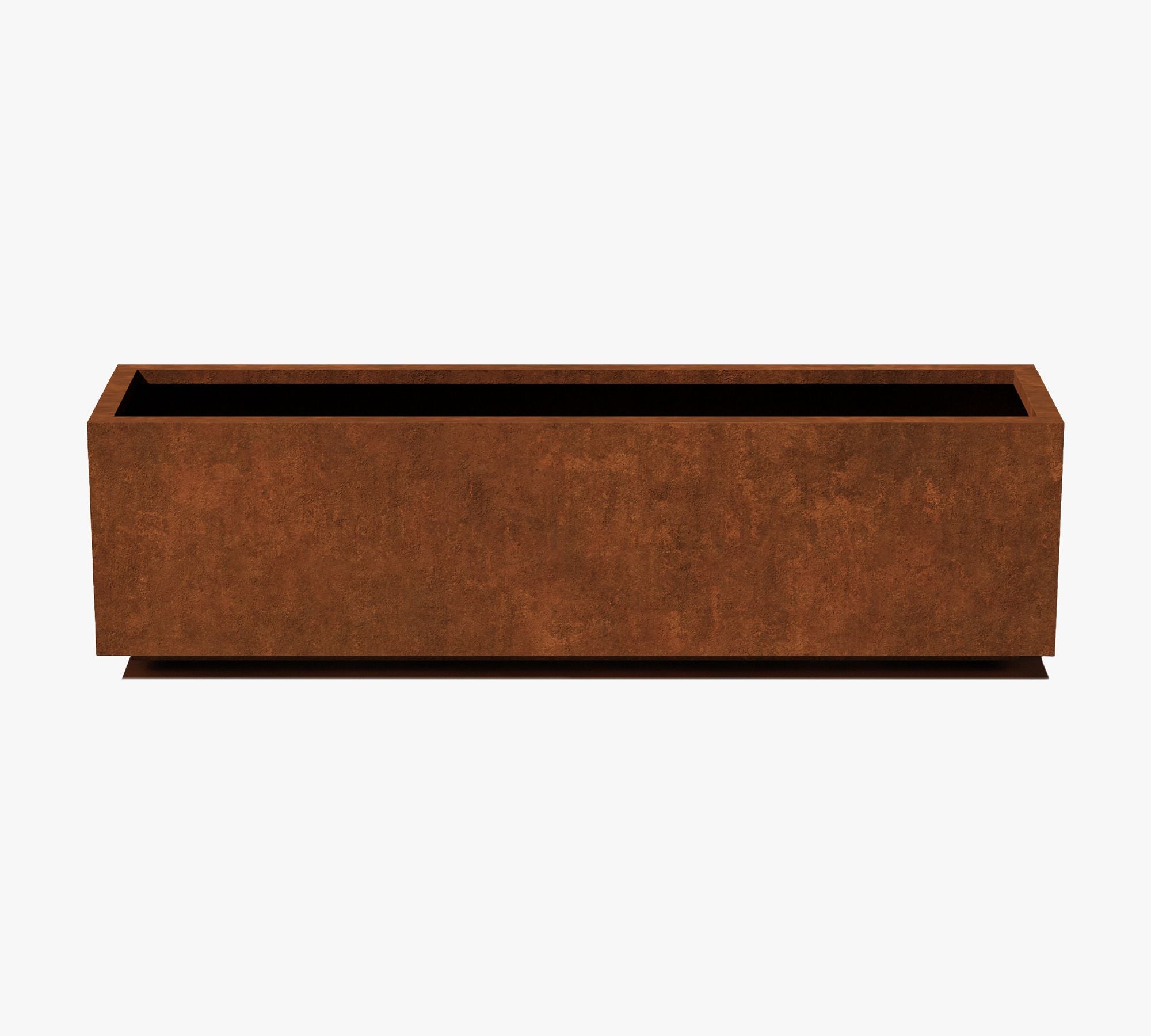 Trough, 60", Corten Steel