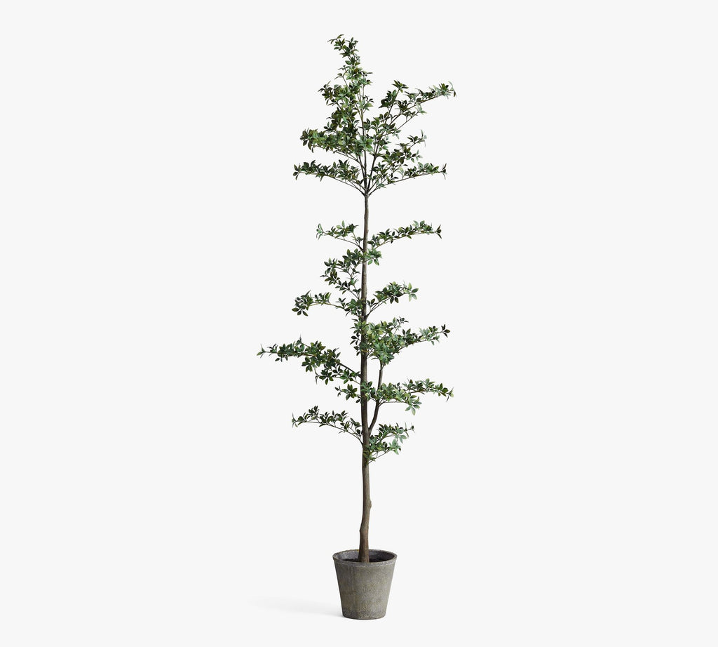 Faux Black Olive Tree, Mini Leaf, Green