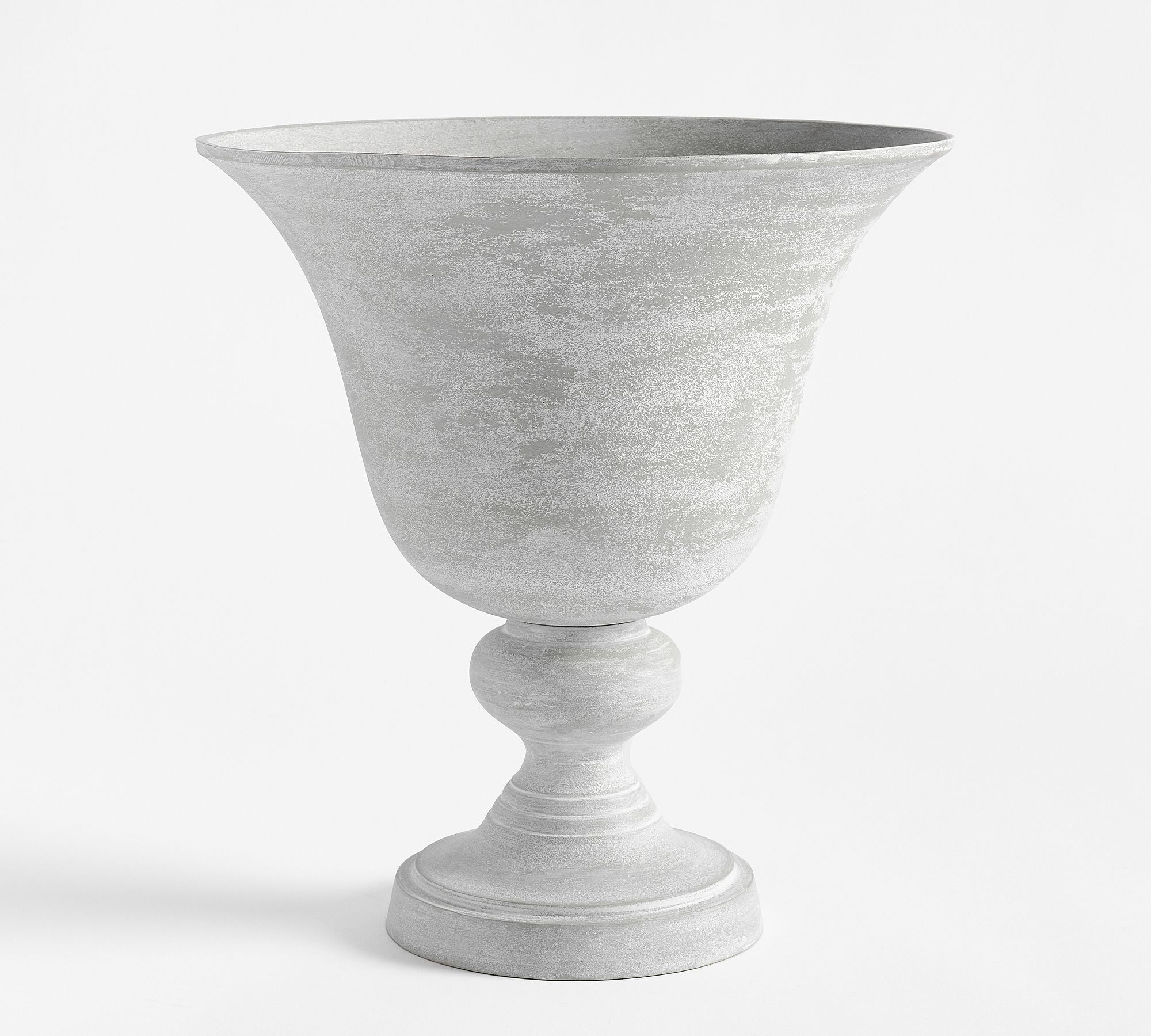 Zinc Pedestal Vase Large