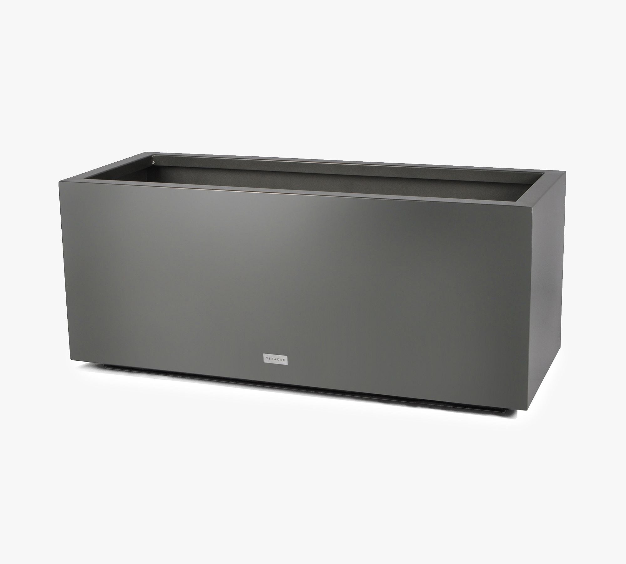 All Weather Eco Long Box Planter, Large, Gray