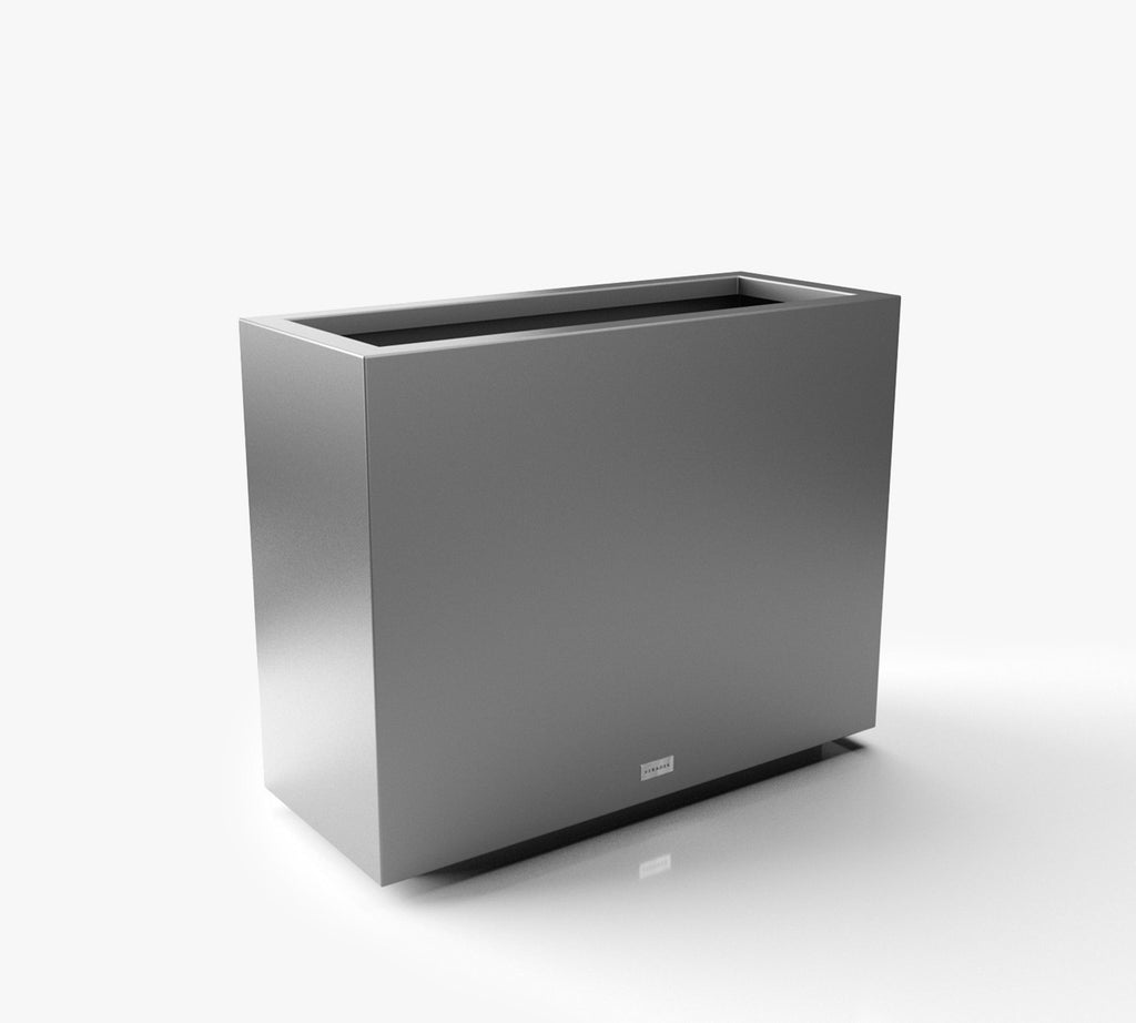 All Weather Eco Span Planter, Short, Gray