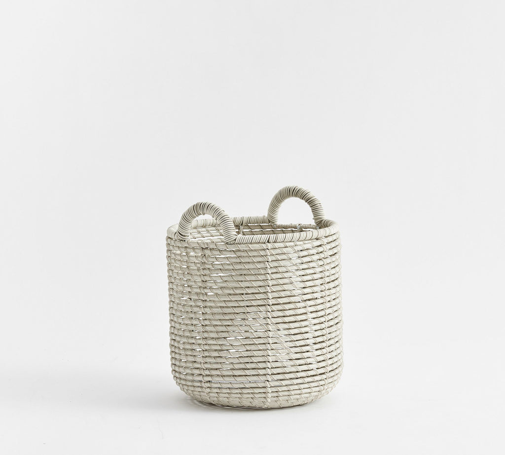 Porter Woven Planter Small Round Tote
