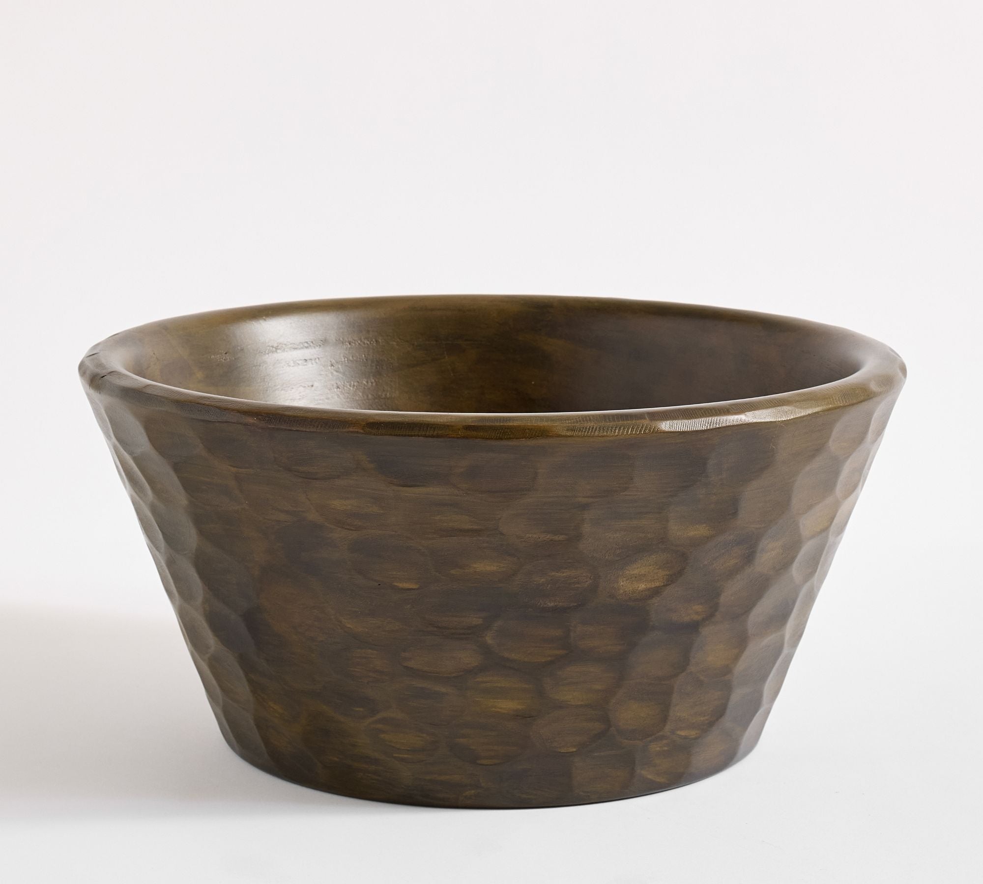 Rustic Wood Planter, Large - Natural