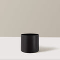 Agnes Planter in Black on neutral background
