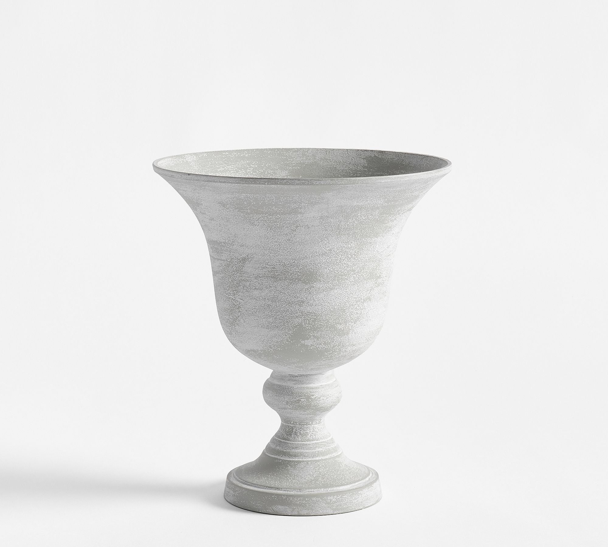 Zinc Pedestal Vase Small